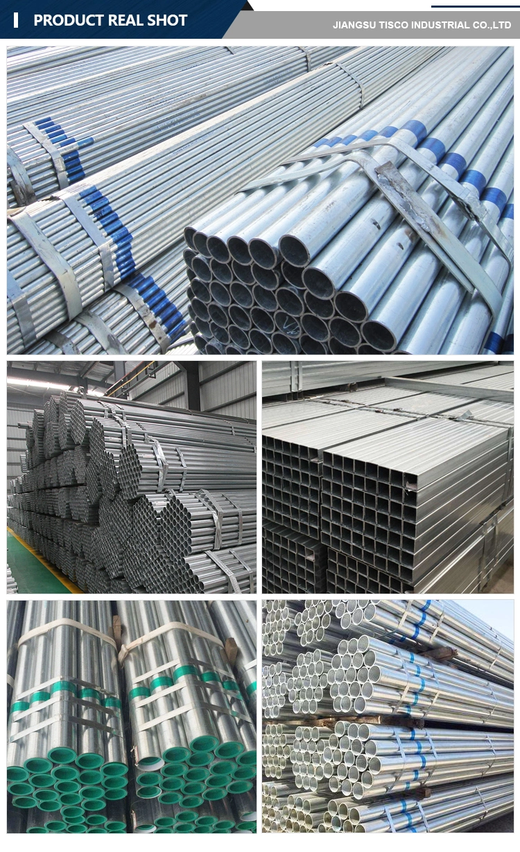 Gi Square Tube Hollow Tube Galvanized Pipe